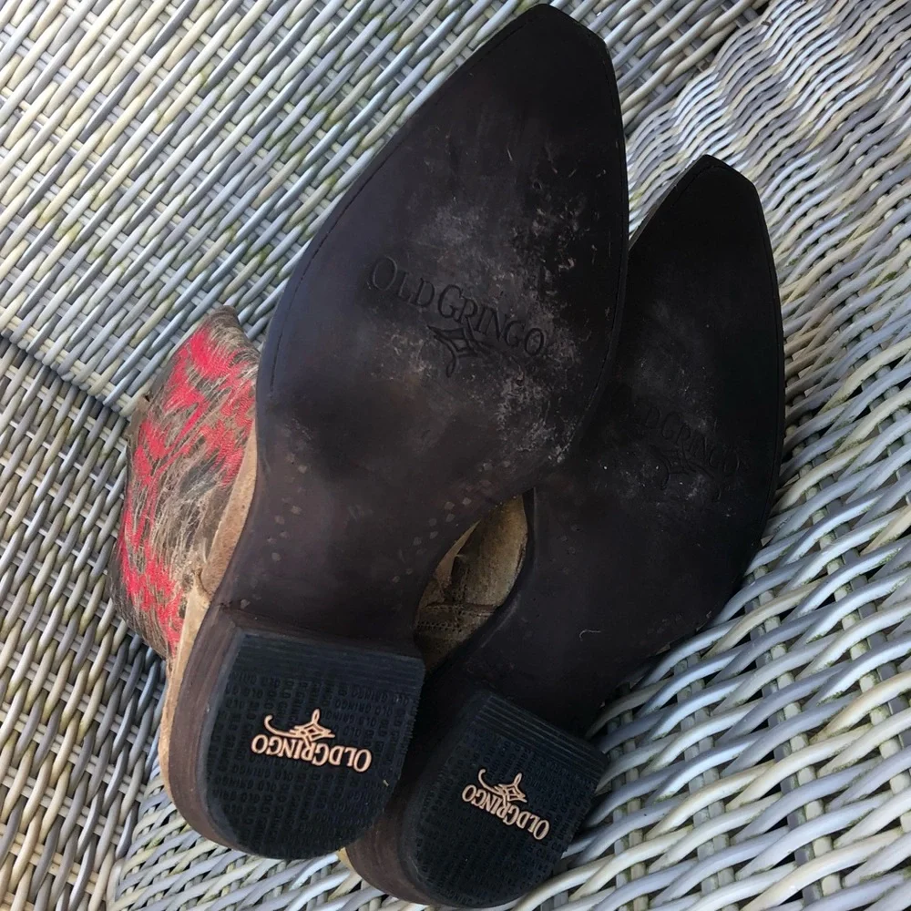 Old Gringo Mayra Camo Boots 9 Cowboy Western NEW - Picture 15 of 16